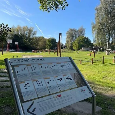 Wollin Mecklenburg Pool Alte Schule Barlin Appartement *